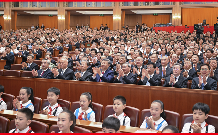 紀念中國人民抗日戰(zhàn)爭暨世界反法西斯戰(zhàn)爭勝利80周年文藝晚會舉行
